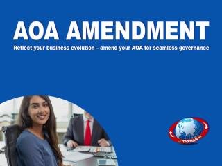 AOA Amendment