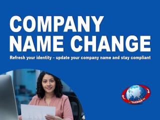 Name Change - Company