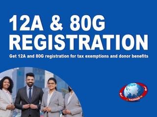 12A and 80G Registration