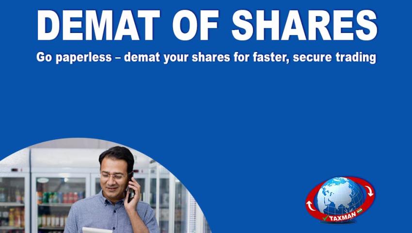 Demat of Shares in Sahibabad