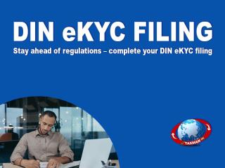 DIN eKYC Filing