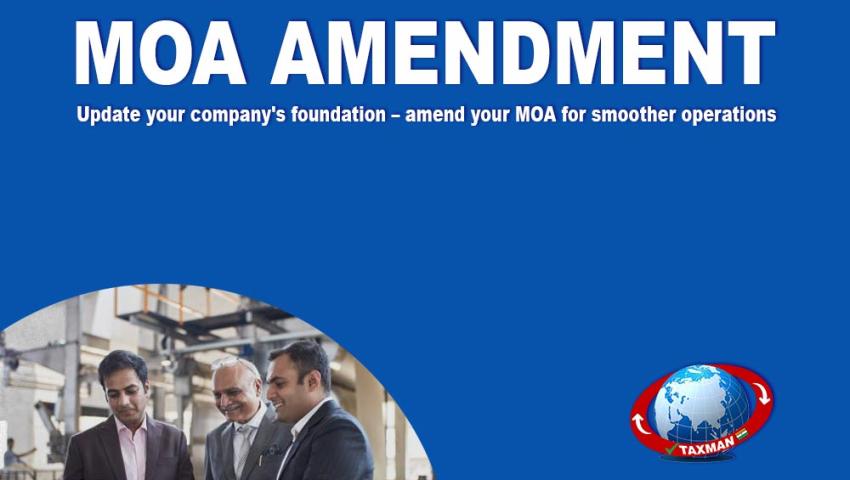 MOA Amendment in Indirapuram