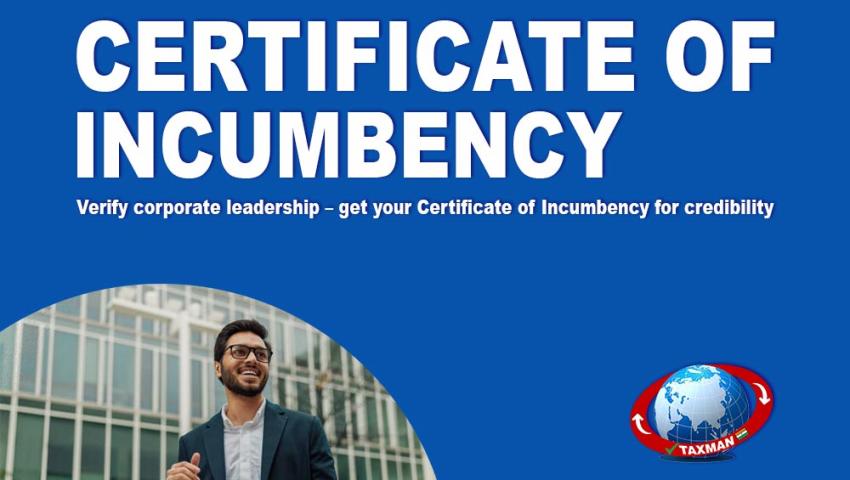 Certificate of Incumbency: What It Is and Why It Matters for Businesses
